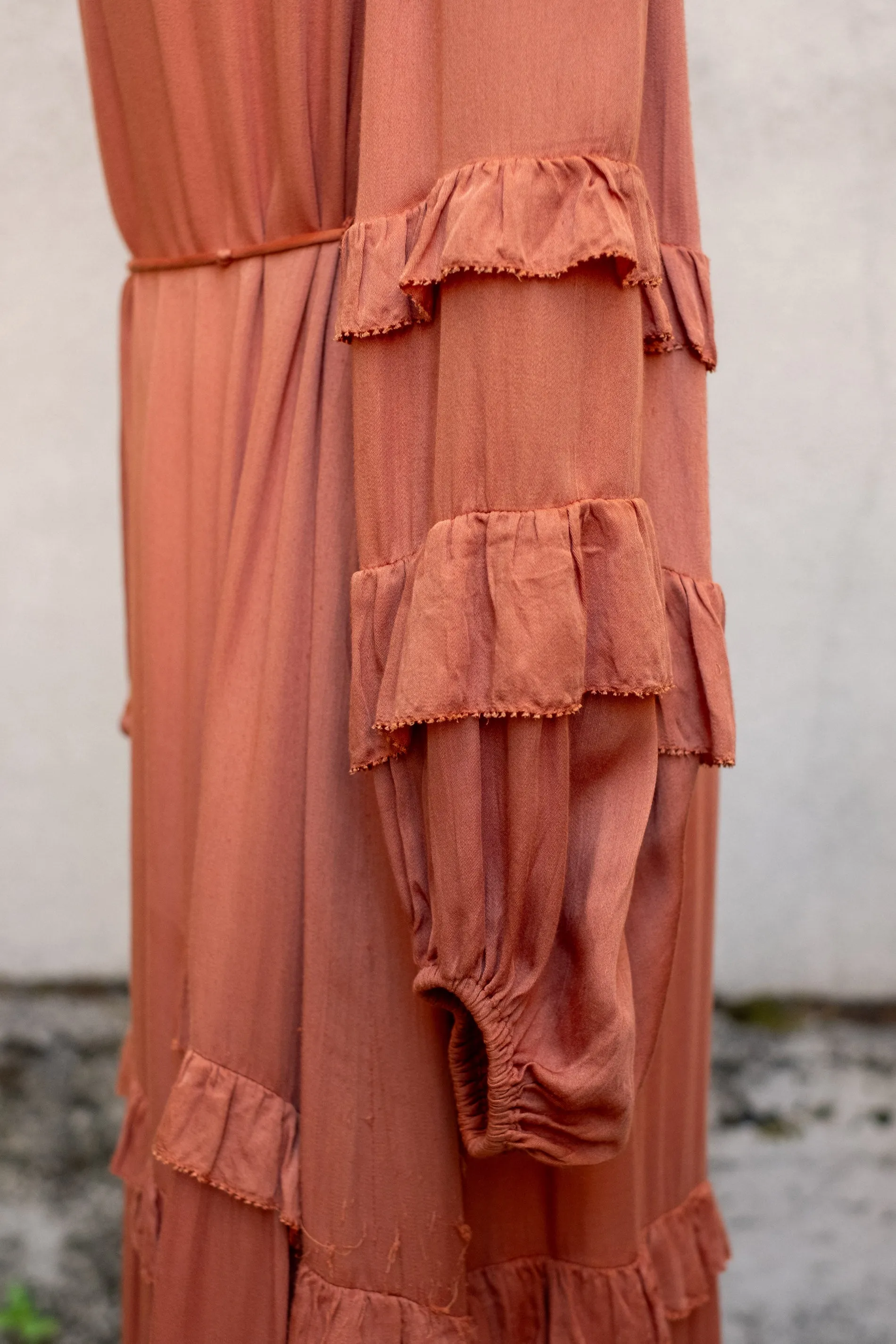 Apiece Apart Lightweight Ruffle Maxi