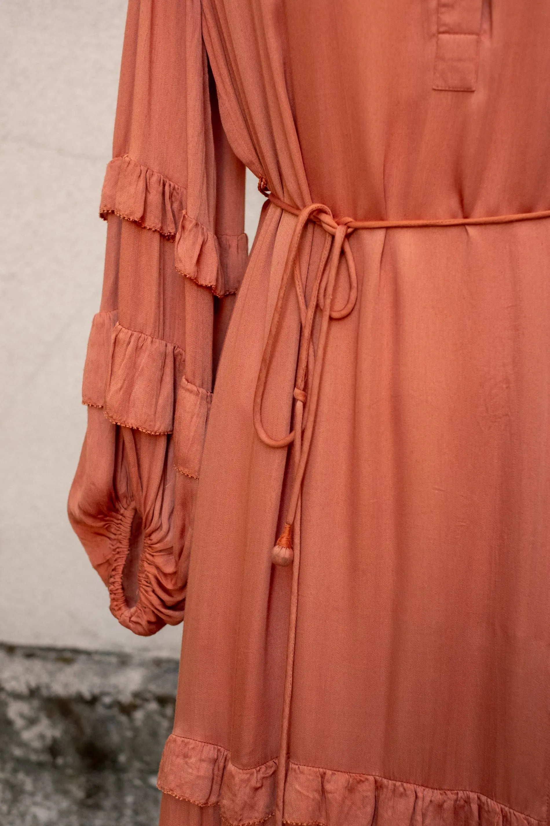 Apiece Apart Lightweight Ruffle Maxi