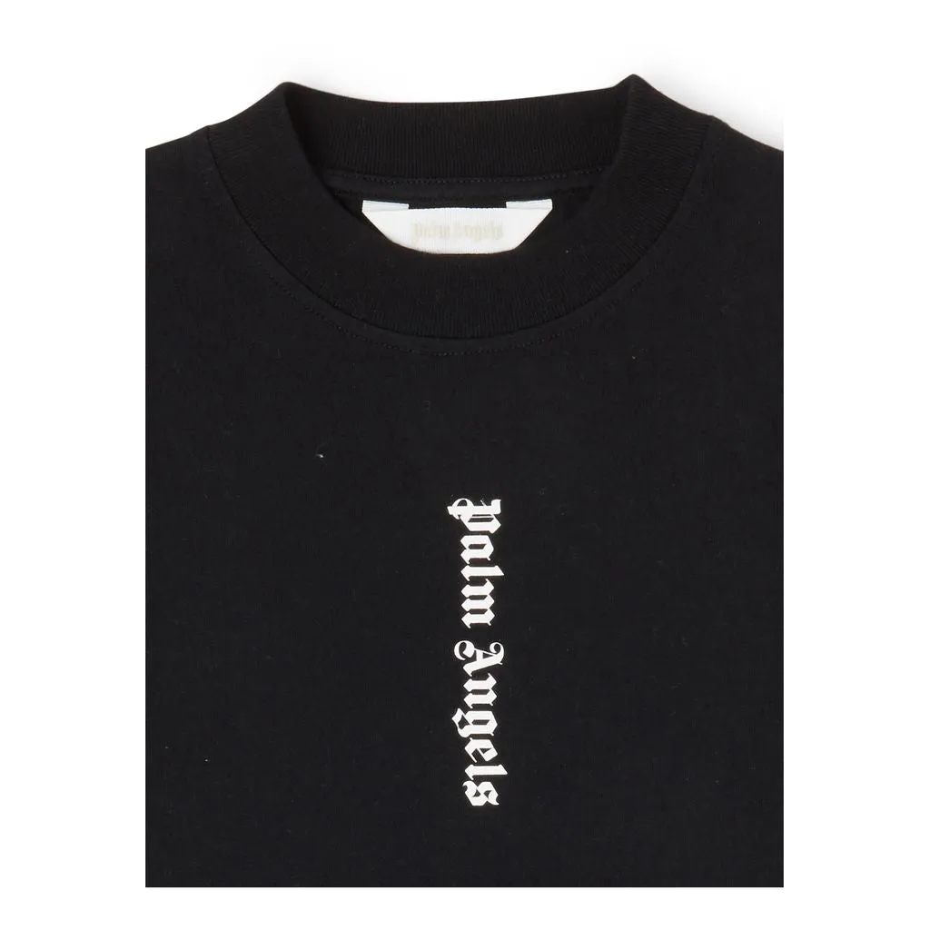 Black Logo Tee Dress