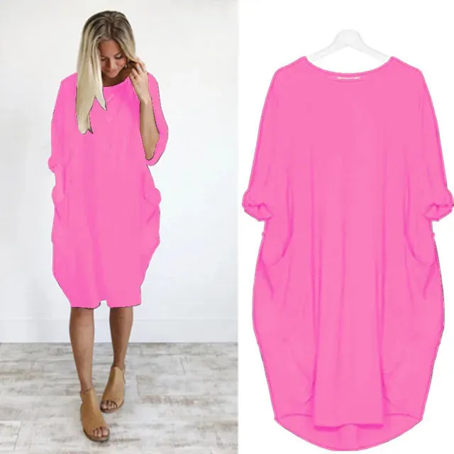 Cara | Elegant Tummy Covering Dress