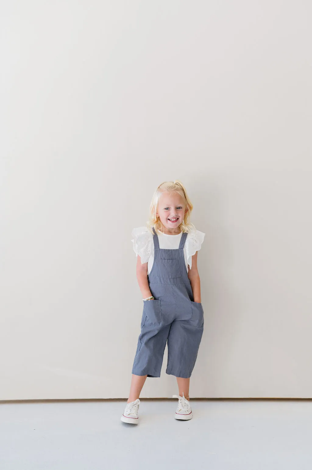 Cody Jumpsuit in Blue - Kids