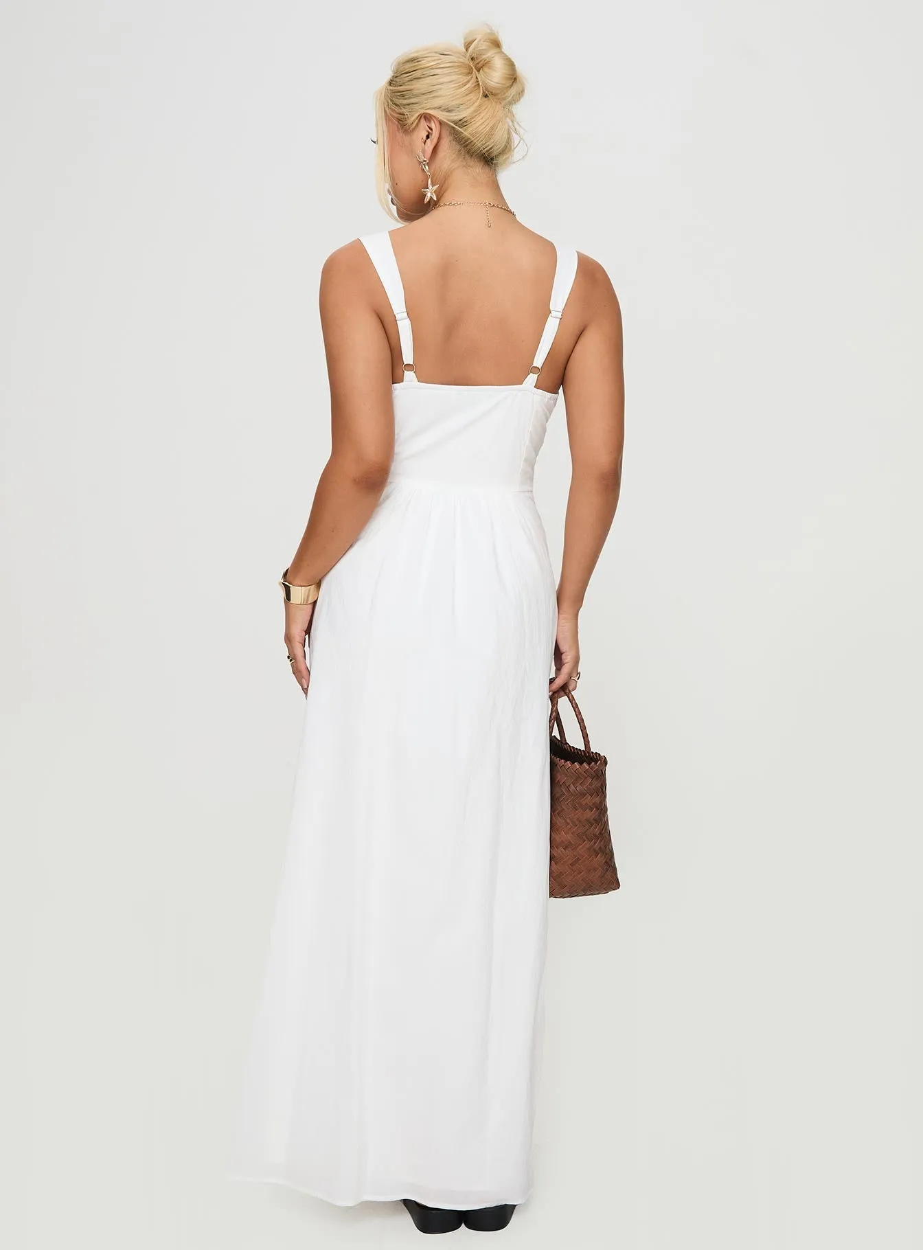 Cullman Maxi Dress White