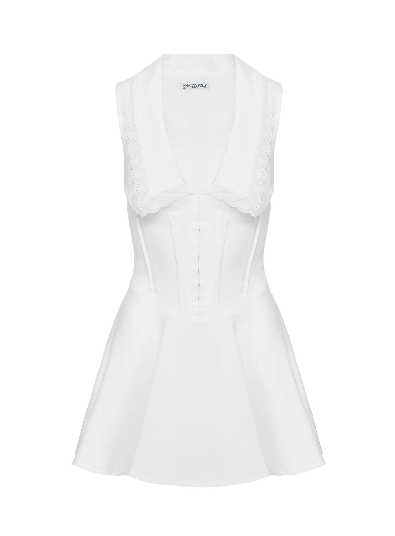 Haworth Mini Dress White