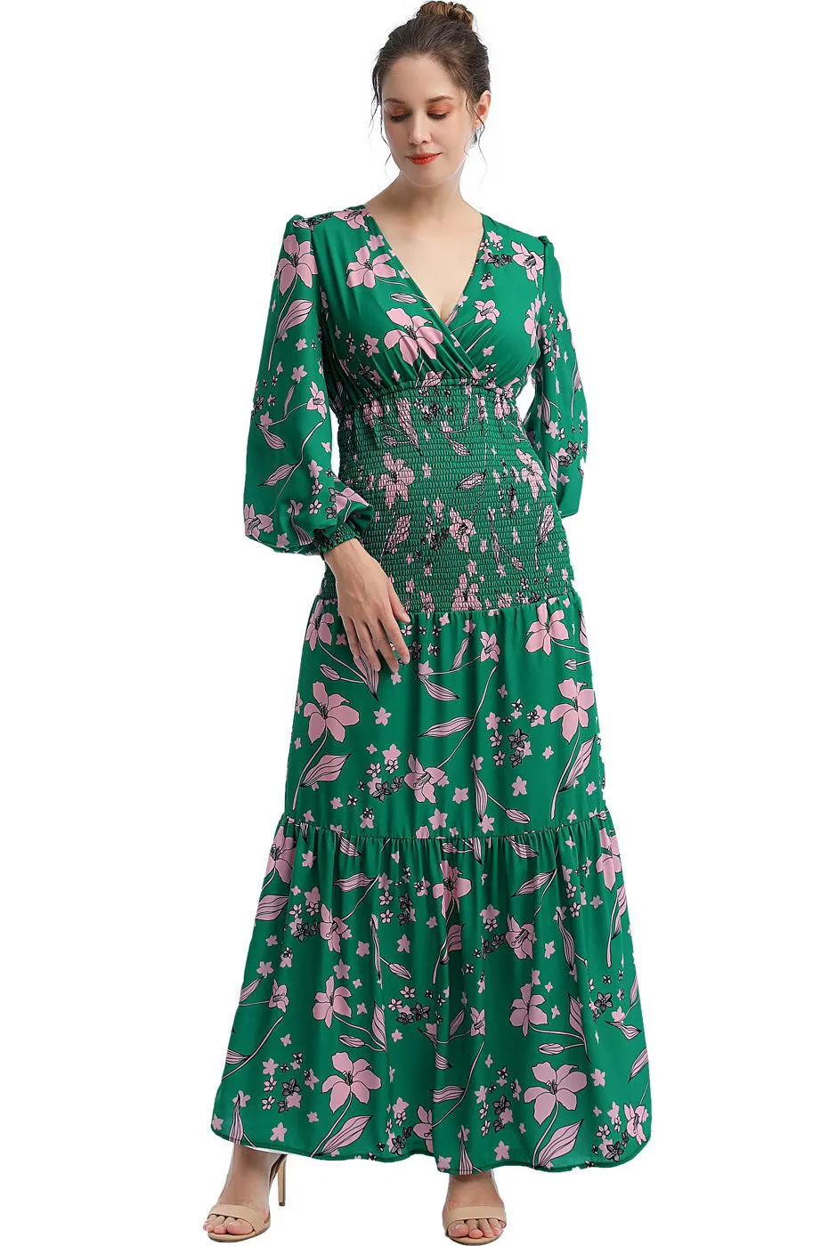 Kimi   Kai Maternity "Caroline" Maxi Dress