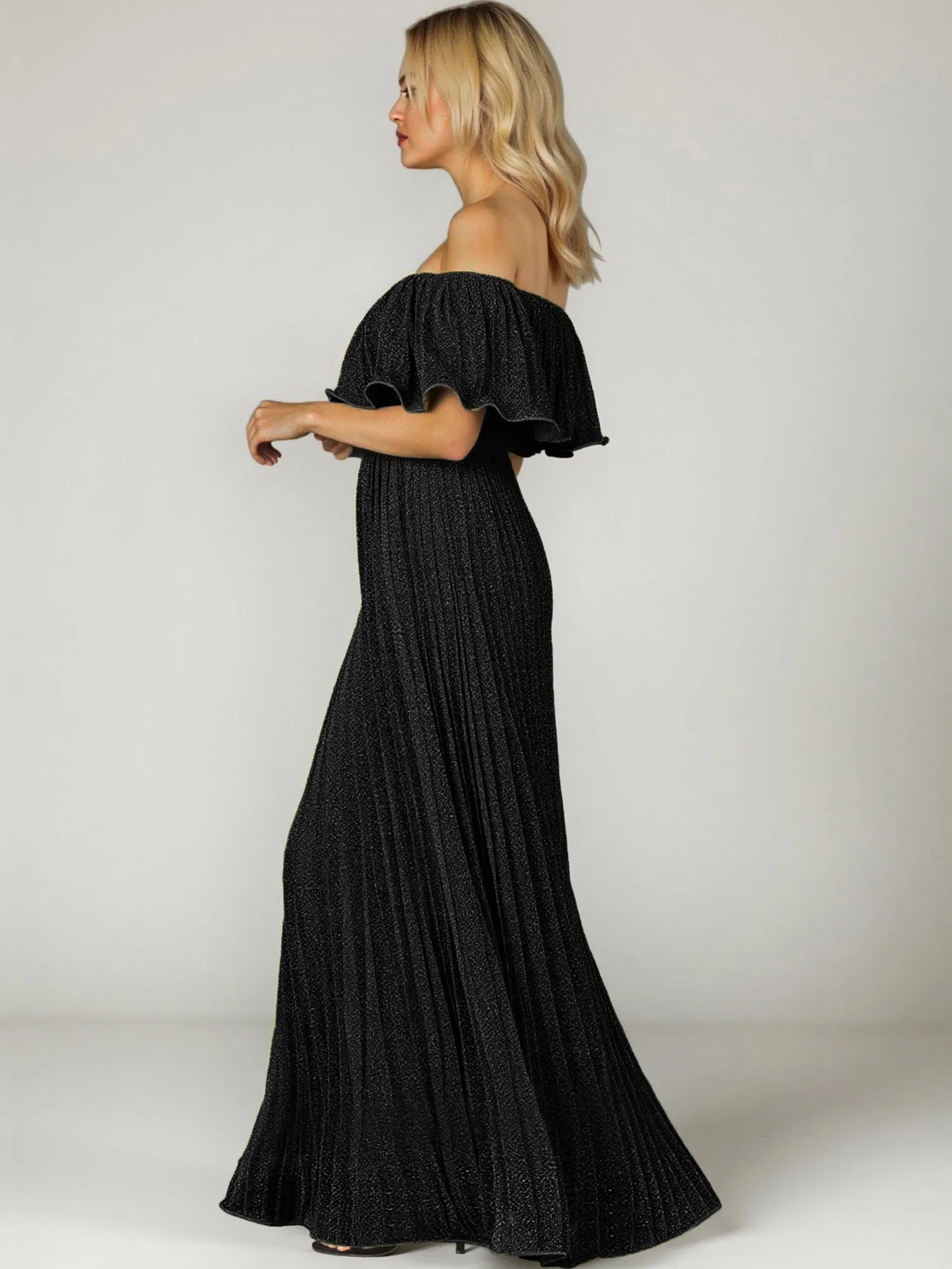 Lurex Maxi Dress