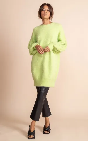 Maggie Jumper Dress in Sherbert