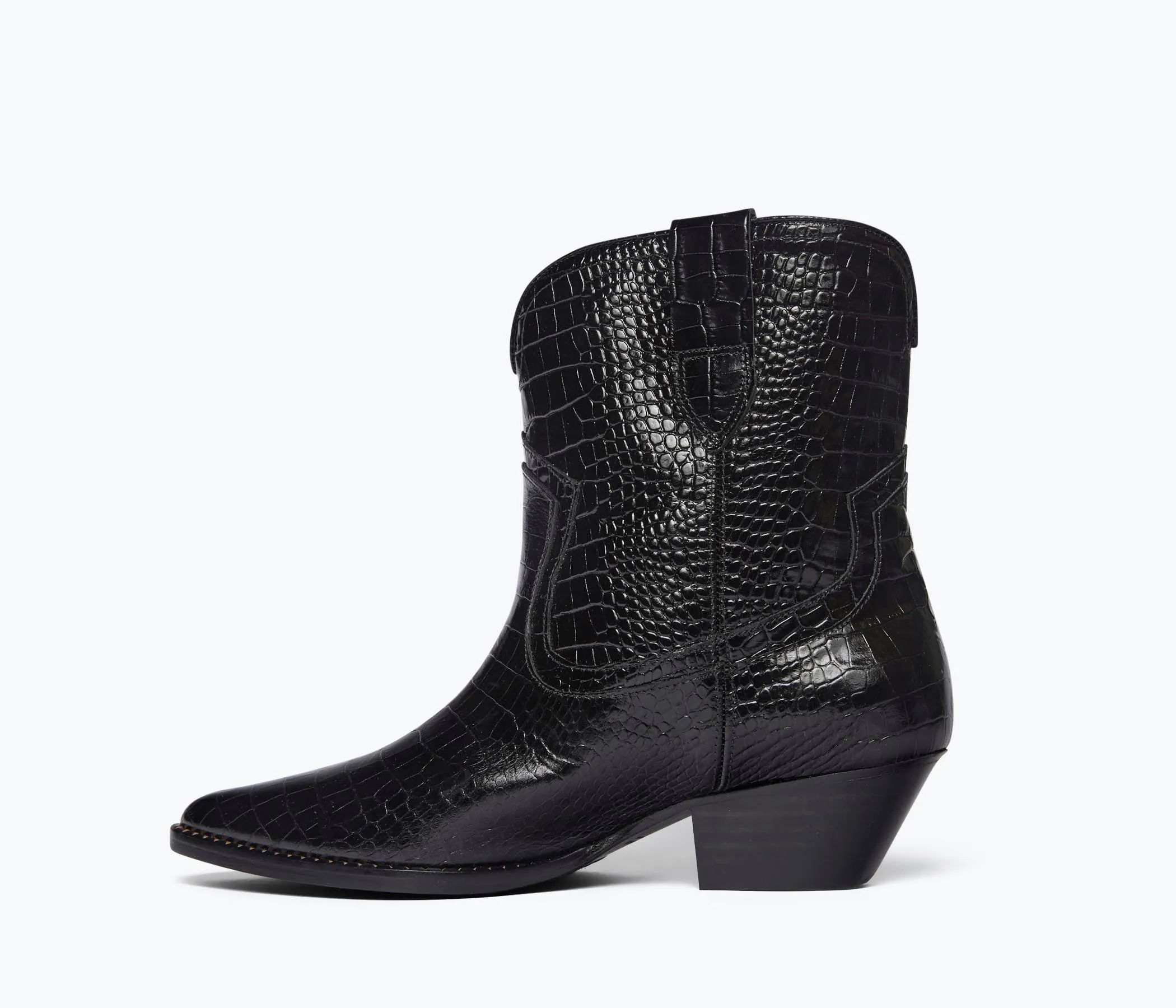 MAZZY WESTERN ANKLE BOOT