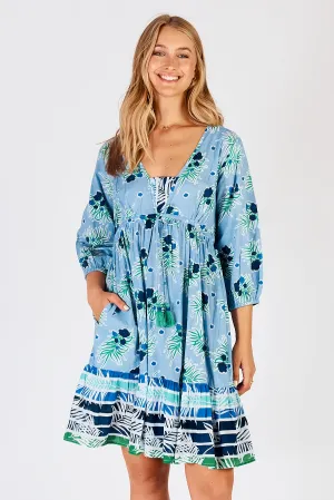 Mila Tie Dress Floral