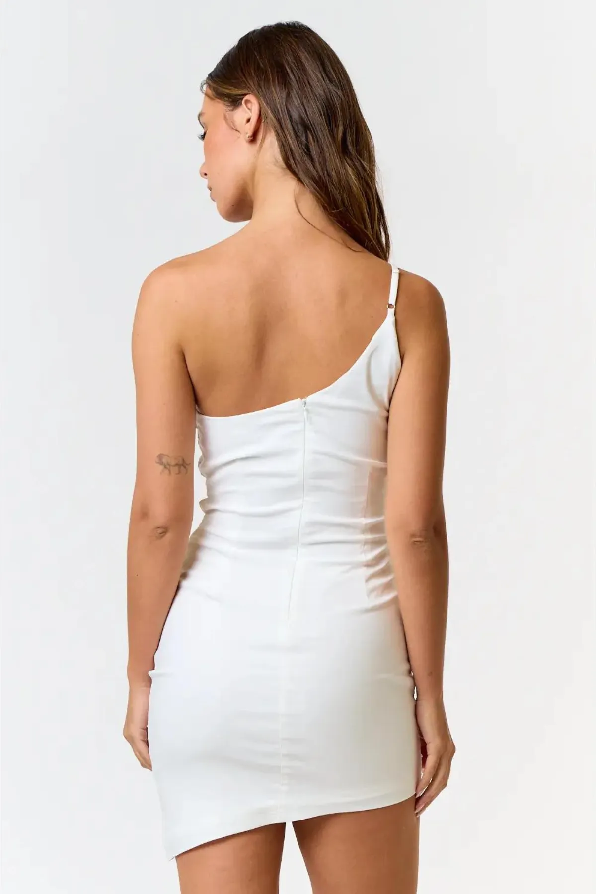 Moonlit Muse Mini Dress White