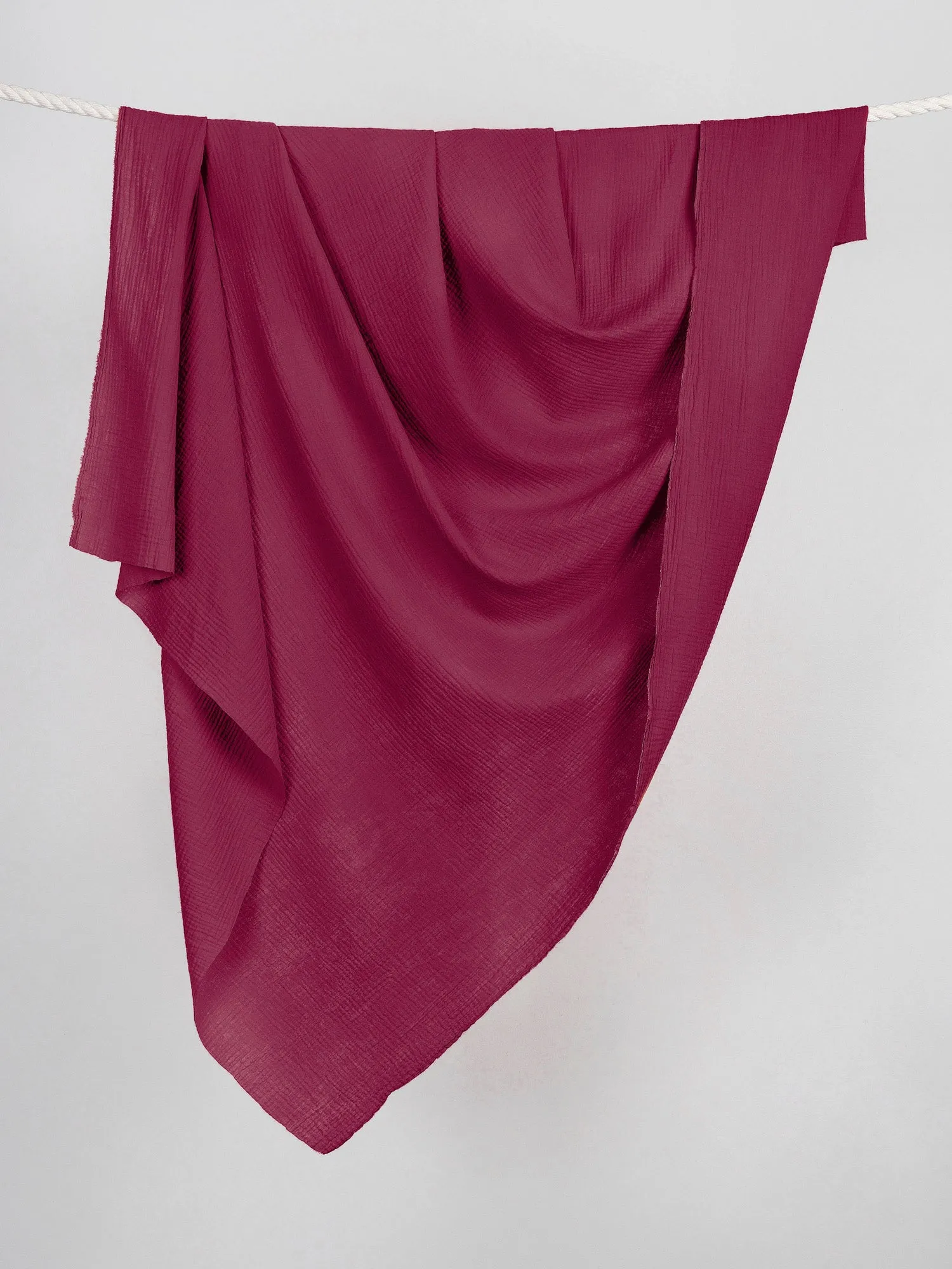 Organic Cotton Double Gauze - Magenta