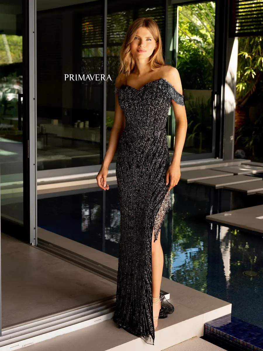 Primavera Couture Long Dress 4127