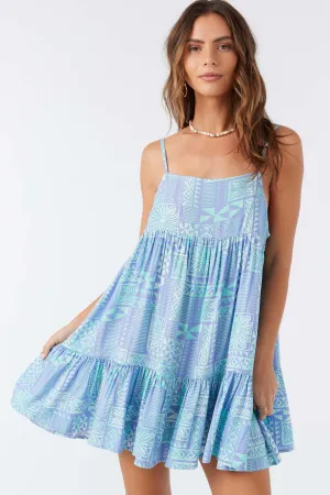 RILEE WINONA TILE COVER-UP DRESS